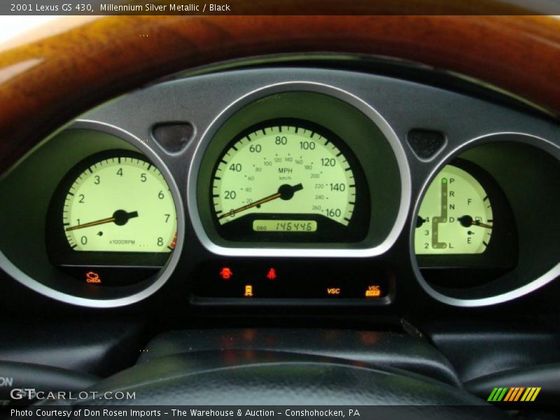  2001 GS 430 430 Gauges