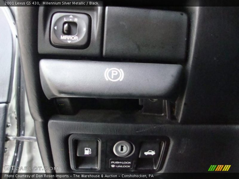 Millennium Silver Metallic / Black 2001 Lexus GS 430