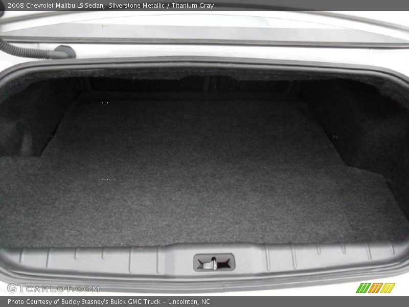 Silverstone Metallic / Titanium Gray 2008 Chevrolet Malibu LS Sedan