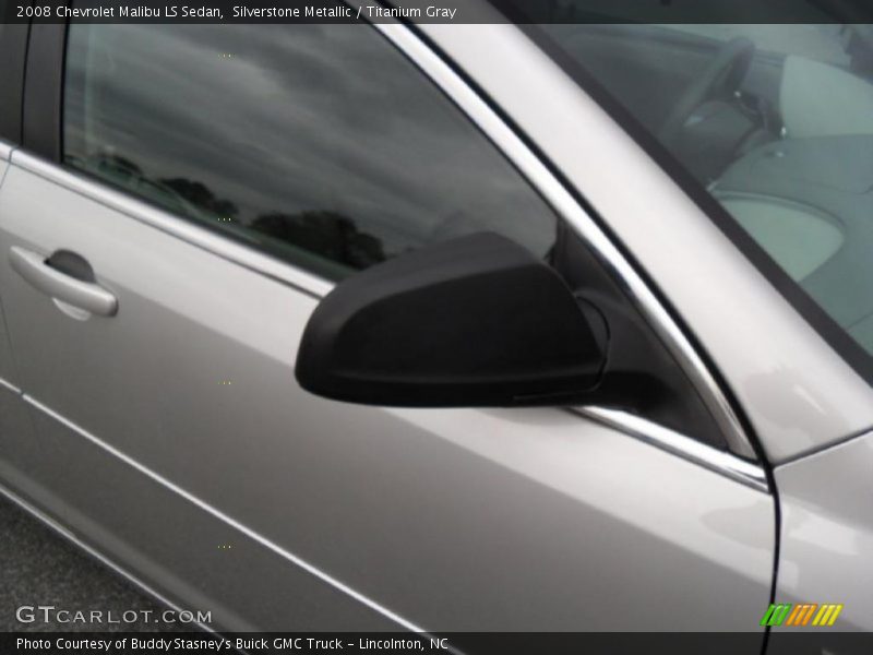 Silverstone Metallic / Titanium Gray 2008 Chevrolet Malibu LS Sedan