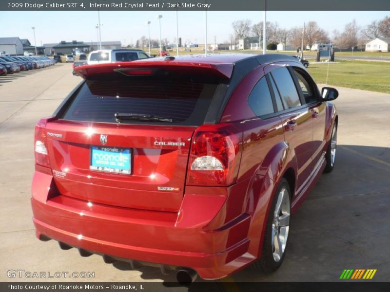  2009 Caliber SRT 4 Inferno Red Crystal Pearl