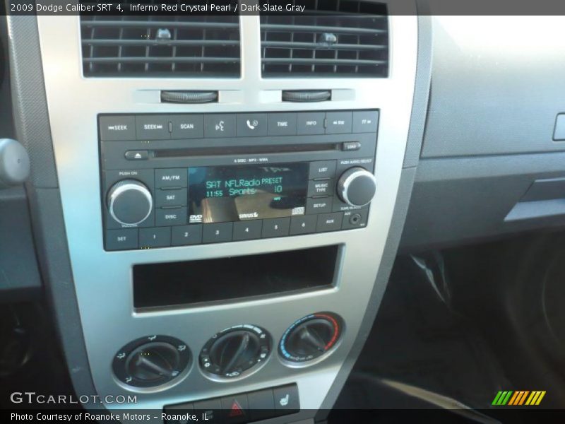 Controls of 2009 Caliber SRT 4