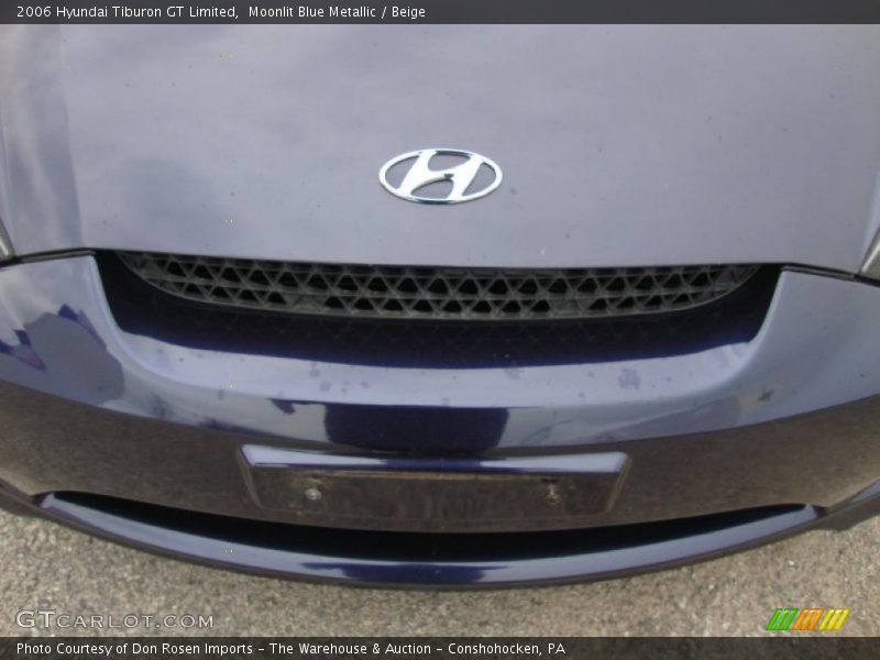 Moonlit Blue Metallic / Beige 2006 Hyundai Tiburon GT Limited