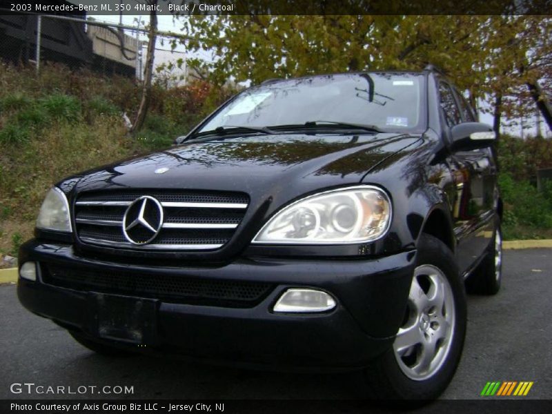 Black / Charcoal 2003 Mercedes-Benz ML 350 4Matic