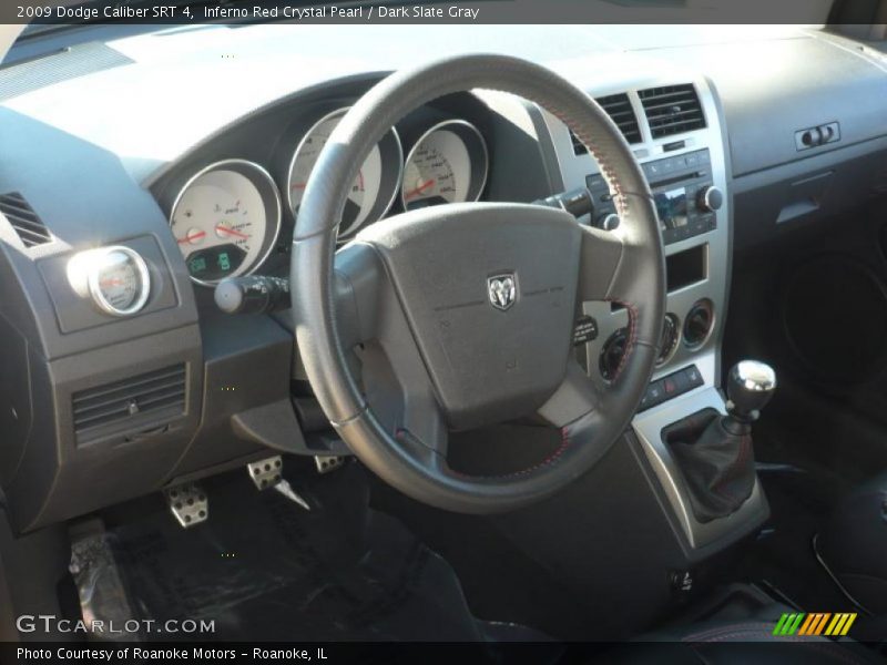 Dashboard of 2009 Caliber SRT 4