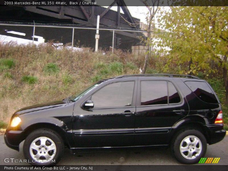 Black / Charcoal 2003 Mercedes-Benz ML 350 4Matic