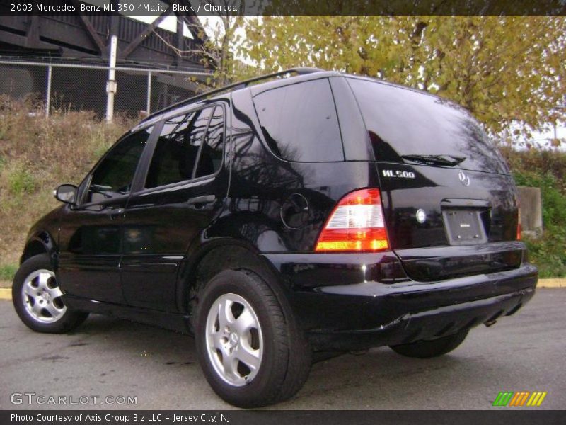 Black / Charcoal 2003 Mercedes-Benz ML 350 4Matic
