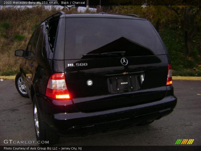 Black / Charcoal 2003 Mercedes-Benz ML 350 4Matic