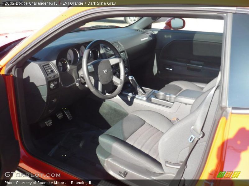 HEMI Orange / Dark Slate Gray 2009 Dodge Challenger R/T