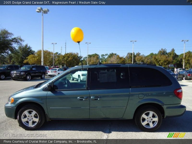 Magnesium Pearl / Medium Slate Gray 2005 Dodge Grand Caravan SXT