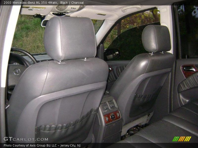 Black / Charcoal 2003 Mercedes-Benz ML 350 4Matic