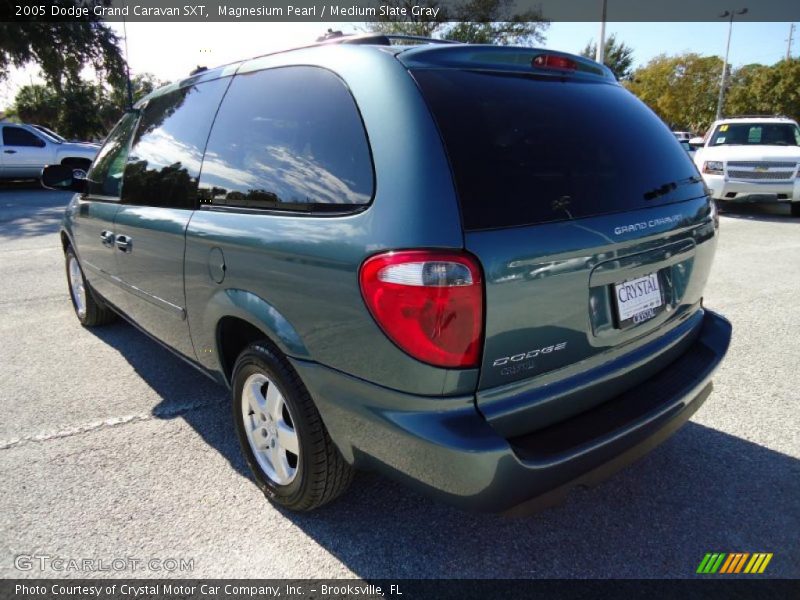 Magnesium Pearl / Medium Slate Gray 2005 Dodge Grand Caravan SXT