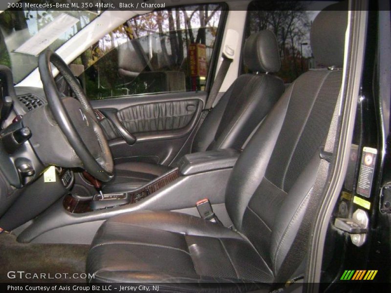 Black / Charcoal 2003 Mercedes-Benz ML 350 4Matic