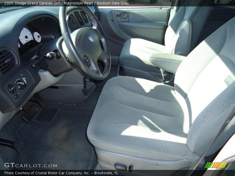 Magnesium Pearl / Medium Slate Gray 2005 Dodge Grand Caravan SXT