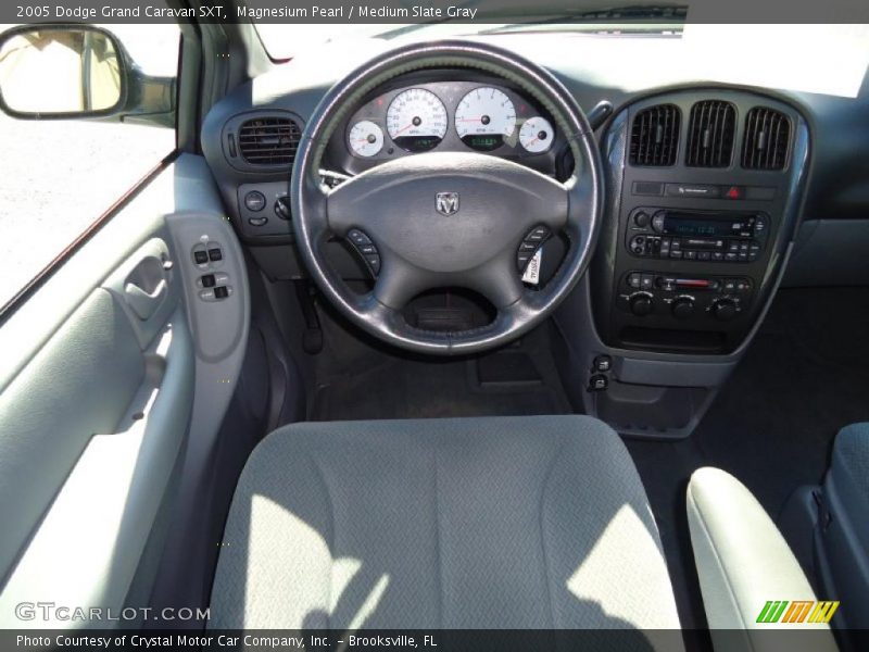 Magnesium Pearl / Medium Slate Gray 2005 Dodge Grand Caravan SXT