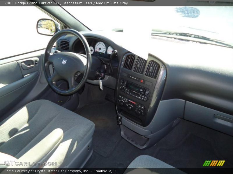 Magnesium Pearl / Medium Slate Gray 2005 Dodge Grand Caravan SXT