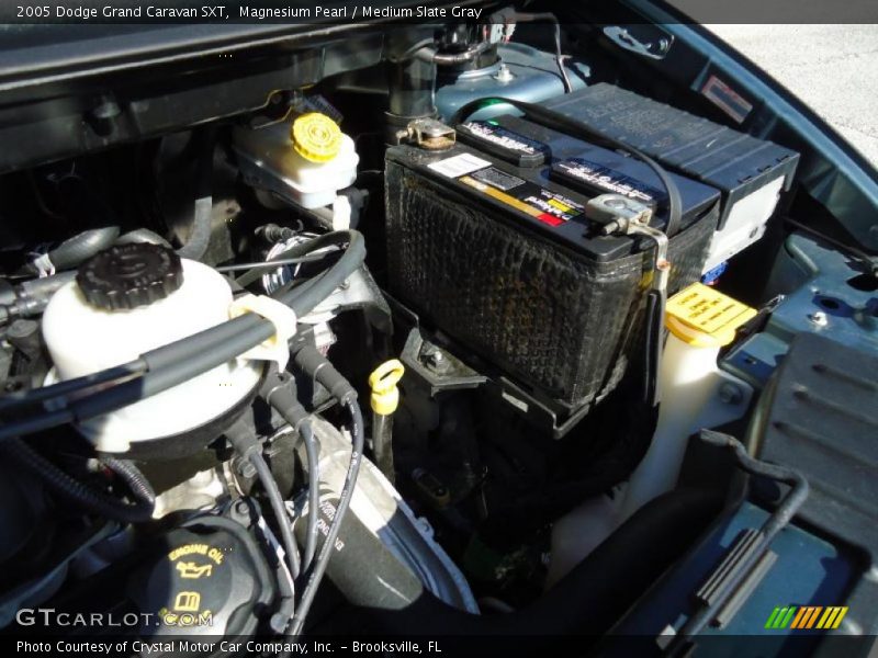 Magnesium Pearl / Medium Slate Gray 2005 Dodge Grand Caravan SXT