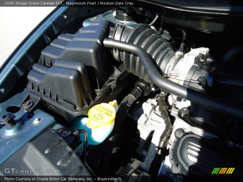 Magnesium Pearl / Medium Slate Gray 2005 Dodge Grand Caravan SXT