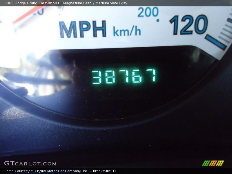 Magnesium Pearl / Medium Slate Gray 2005 Dodge Grand Caravan SXT