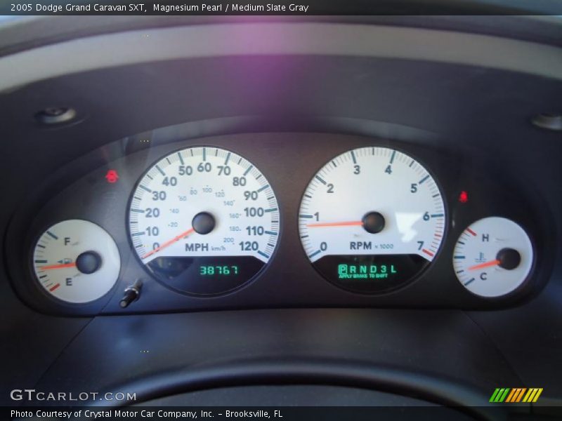 Magnesium Pearl / Medium Slate Gray 2005 Dodge Grand Caravan SXT