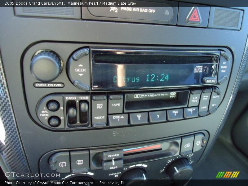 Magnesium Pearl / Medium Slate Gray 2005 Dodge Grand Caravan SXT