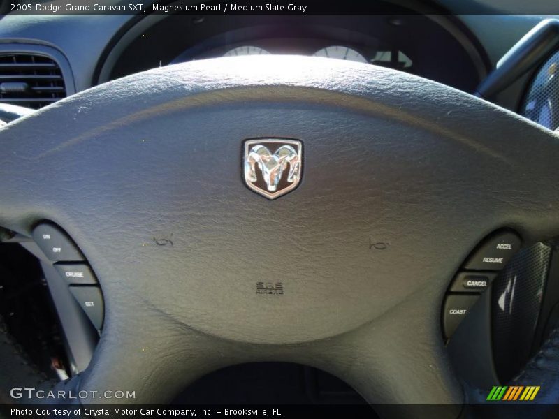 Magnesium Pearl / Medium Slate Gray 2005 Dodge Grand Caravan SXT