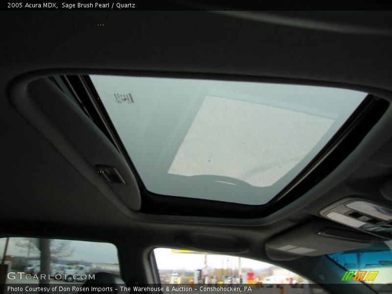 Sunroof of 2005 MDX 