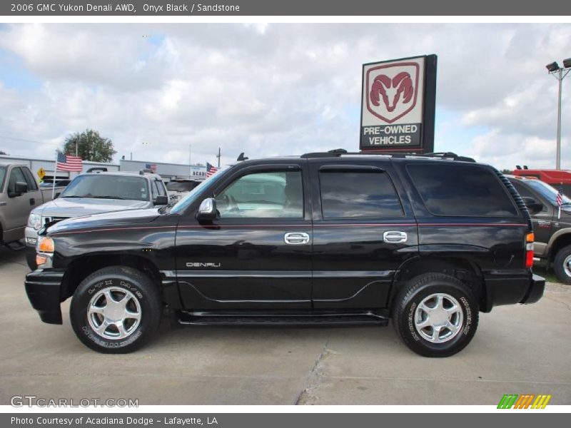 Onyx Black / Sandstone 2006 GMC Yukon Denali AWD