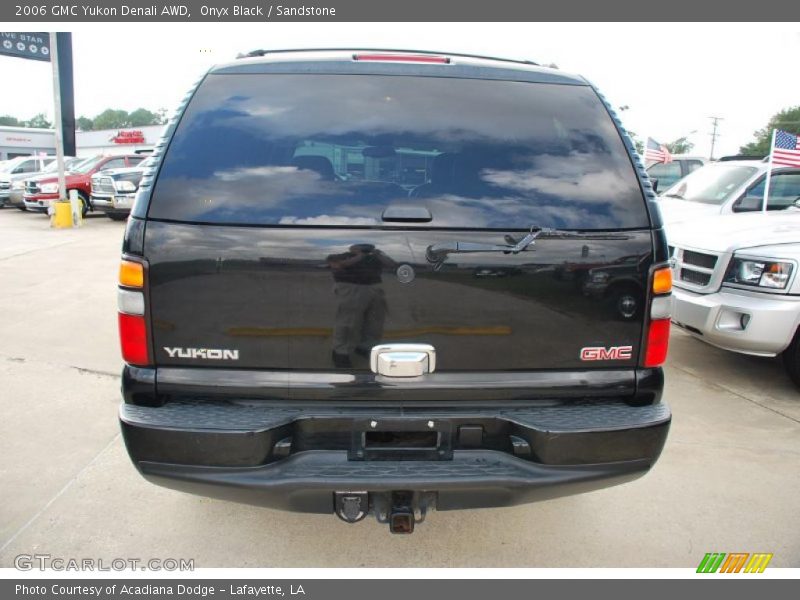 Onyx Black / Sandstone 2006 GMC Yukon Denali AWD