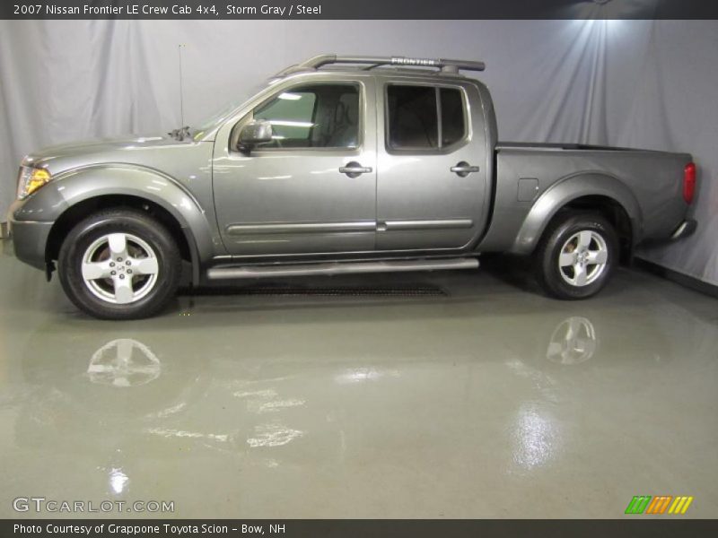 Storm Gray / Steel 2007 Nissan Frontier LE Crew Cab 4x4