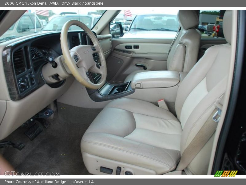 Onyx Black / Sandstone 2006 GMC Yukon Denali AWD