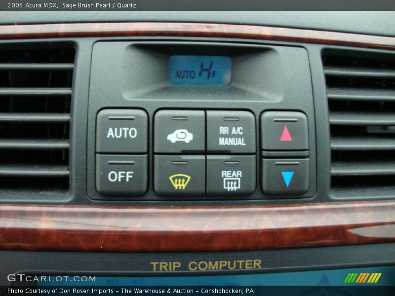 Controls of 2005 MDX 