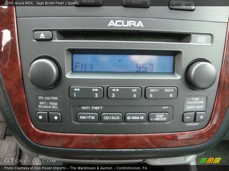 Controls of 2005 MDX 