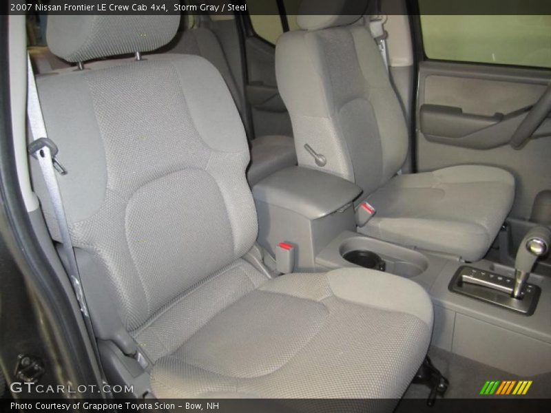 Storm Gray / Steel 2007 Nissan Frontier LE Crew Cab 4x4
