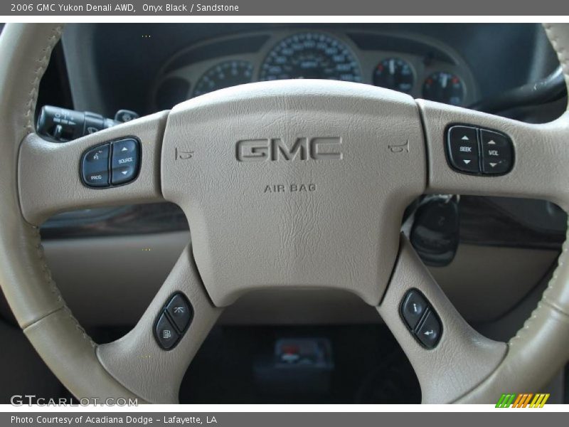 Onyx Black / Sandstone 2006 GMC Yukon Denali AWD