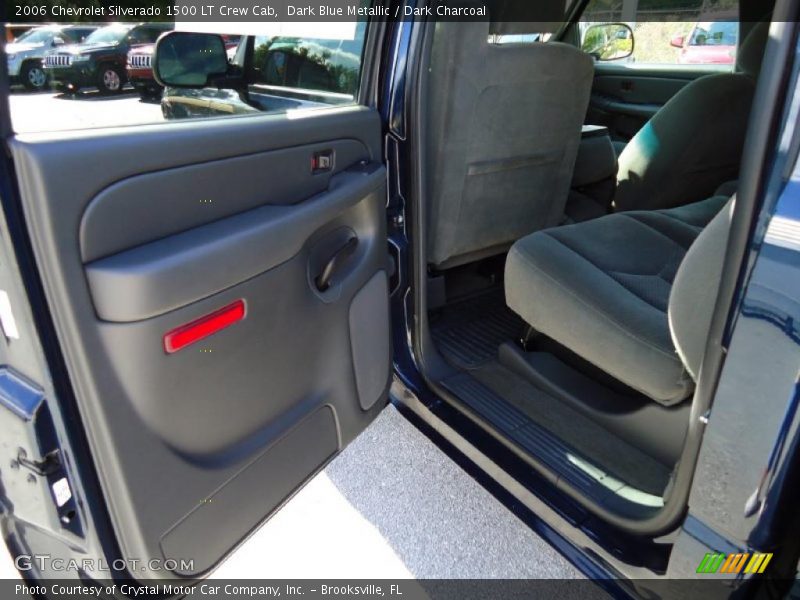 Dark Blue Metallic / Dark Charcoal 2006 Chevrolet Silverado 1500 LT Crew Cab