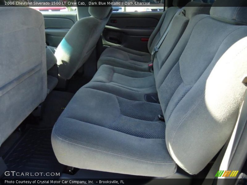 Dark Blue Metallic / Dark Charcoal 2006 Chevrolet Silverado 1500 LT Crew Cab