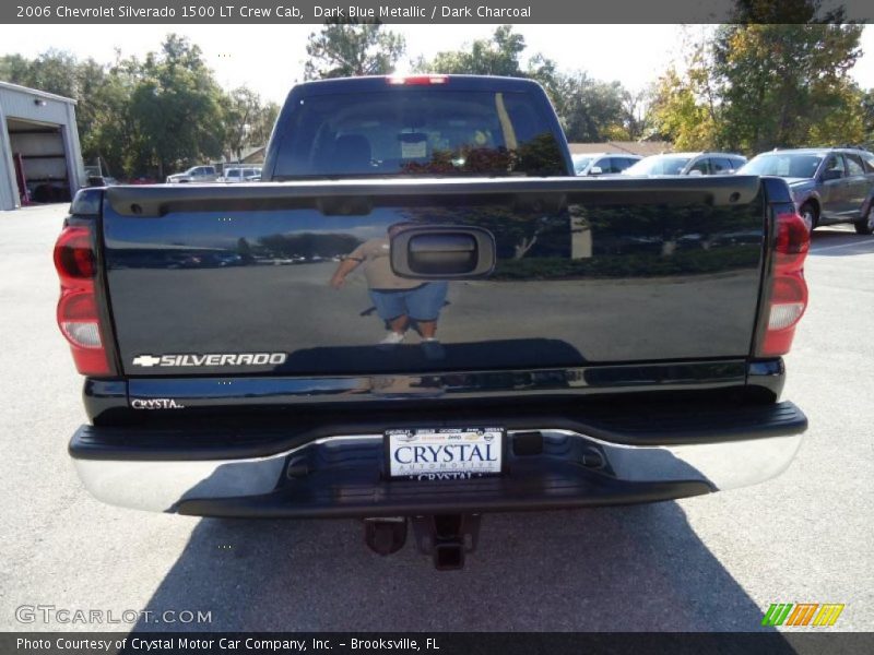 Dark Blue Metallic / Dark Charcoal 2006 Chevrolet Silverado 1500 LT Crew Cab