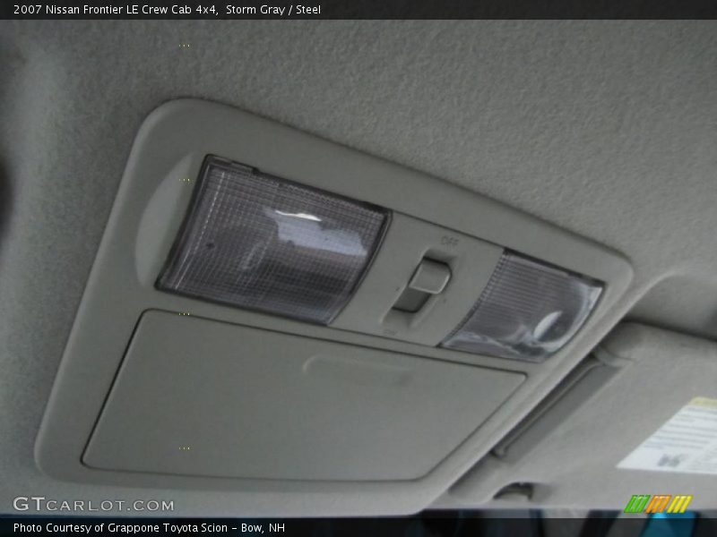 Storm Gray / Steel 2007 Nissan Frontier LE Crew Cab 4x4