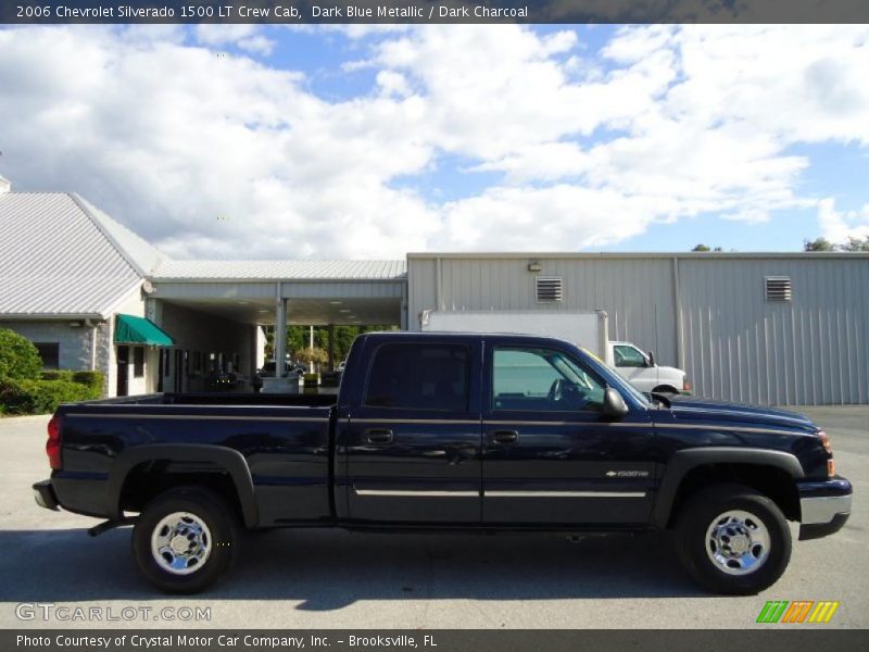 Dark Blue Metallic / Dark Charcoal 2006 Chevrolet Silverado 1500 LT Crew Cab