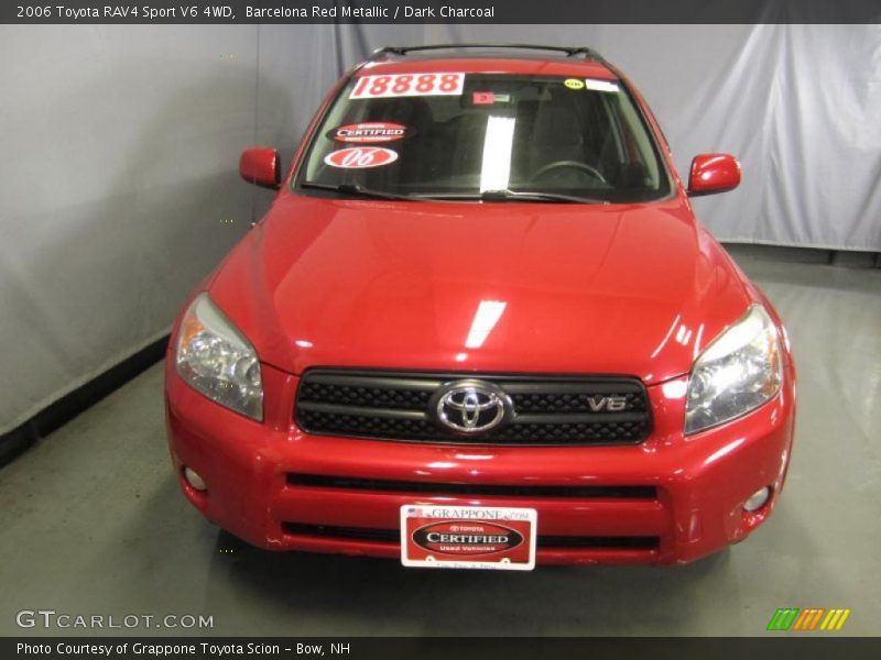 Barcelona Red Metallic / Dark Charcoal 2006 Toyota RAV4 Sport V6 4WD