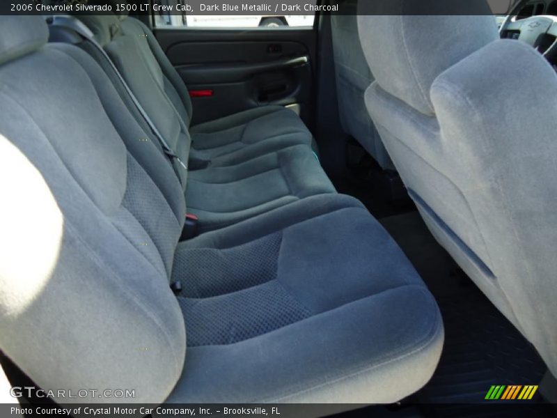 Dark Blue Metallic / Dark Charcoal 2006 Chevrolet Silverado 1500 LT Crew Cab
