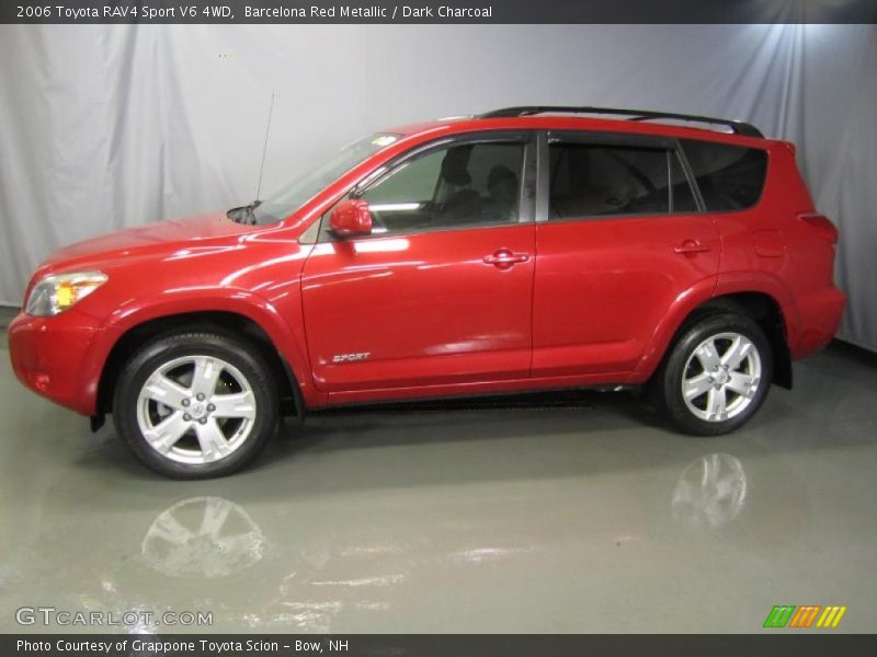 Barcelona Red Metallic / Dark Charcoal 2006 Toyota RAV4 Sport V6 4WD