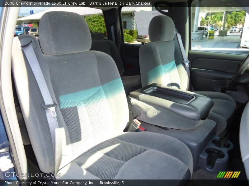 Dark Blue Metallic / Dark Charcoal 2006 Chevrolet Silverado 1500 LT Crew Cab