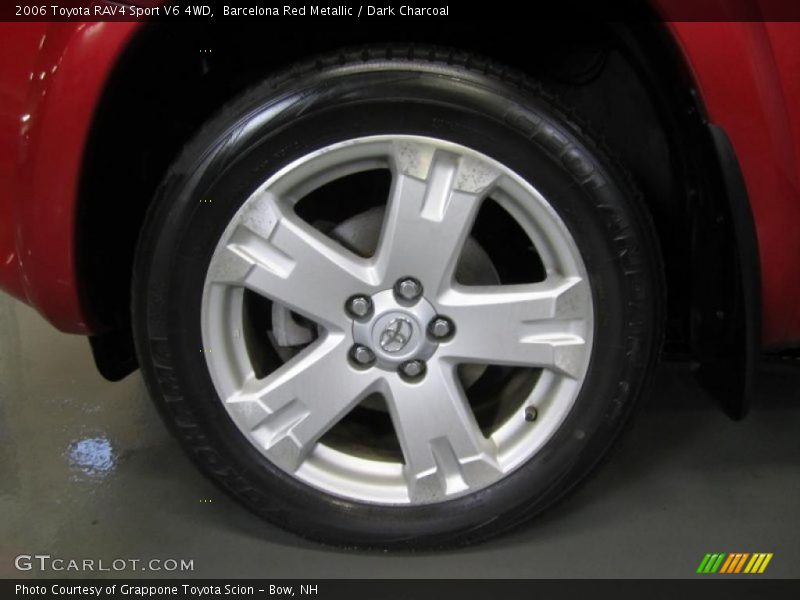 Barcelona Red Metallic / Dark Charcoal 2006 Toyota RAV4 Sport V6 4WD