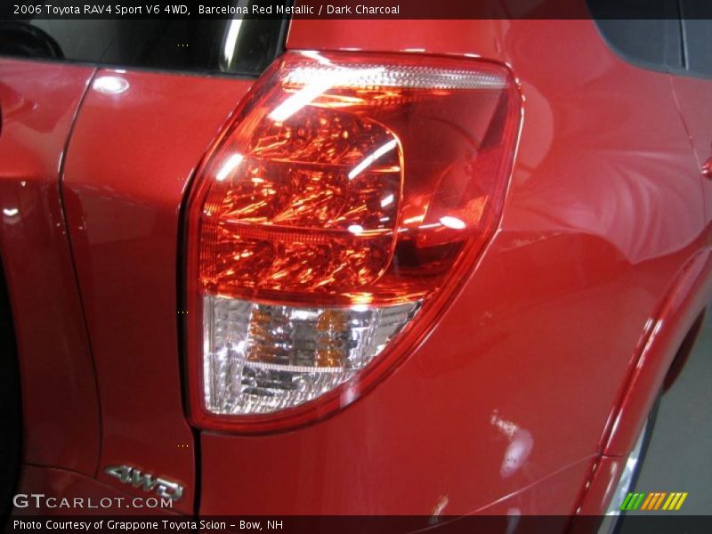 Barcelona Red Metallic / Dark Charcoal 2006 Toyota RAV4 Sport V6 4WD