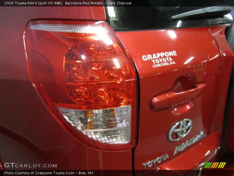 Barcelona Red Metallic / Dark Charcoal 2006 Toyota RAV4 Sport V6 4WD