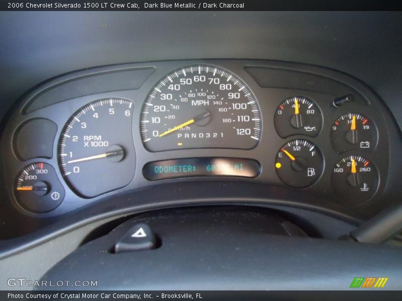  2006 Silverado 1500 LT Crew Cab LT Crew Cab Gauges