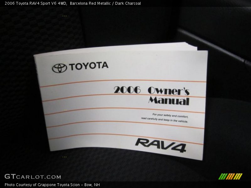 Barcelona Red Metallic / Dark Charcoal 2006 Toyota RAV4 Sport V6 4WD