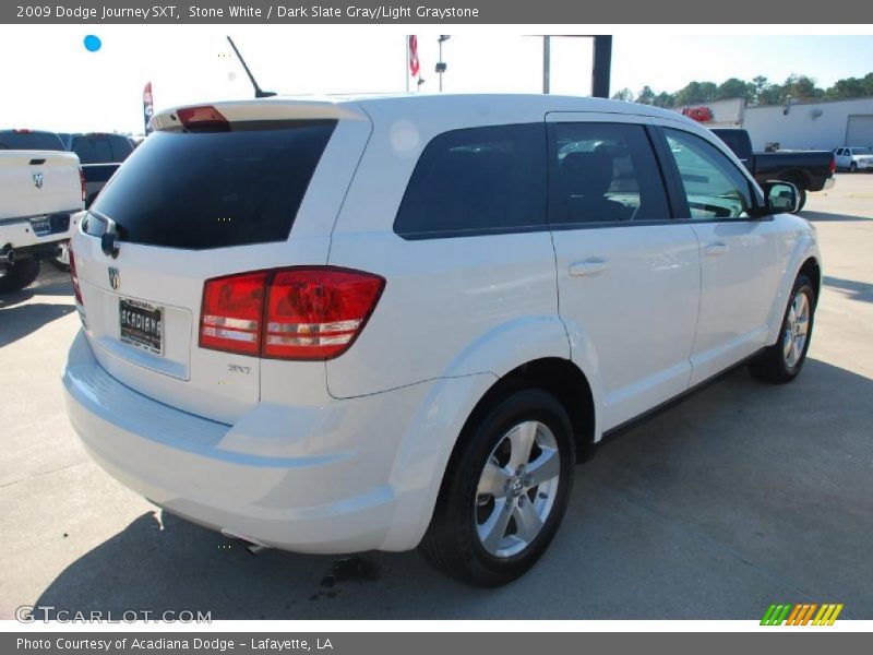 Stone White / Dark Slate Gray/Light Graystone 2009 Dodge Journey SXT